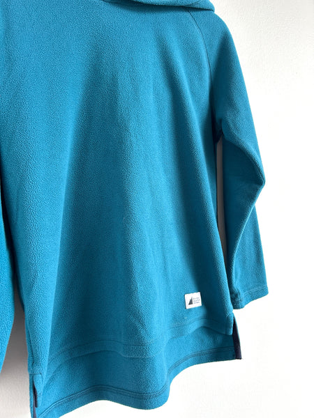 MEC Teal Lightweight Fleece Hoodie • 7-8 years