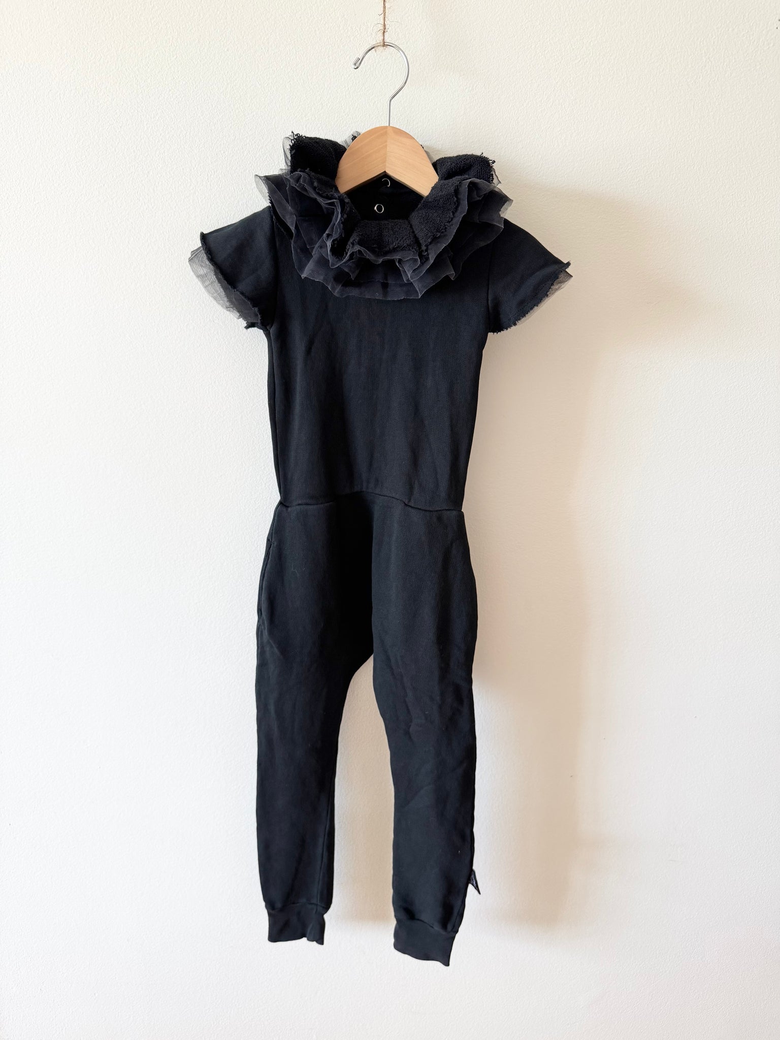 NEW Nununu Ruffle Neck Romper • 2-3 years