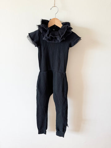 NEW Nununu Ruffle Neck Romper • 2-3 years
