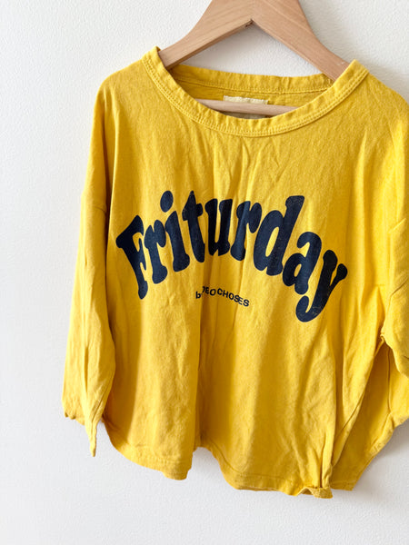 Bobo Choses Yellow Long Sleeve Shirt • 6-8 years