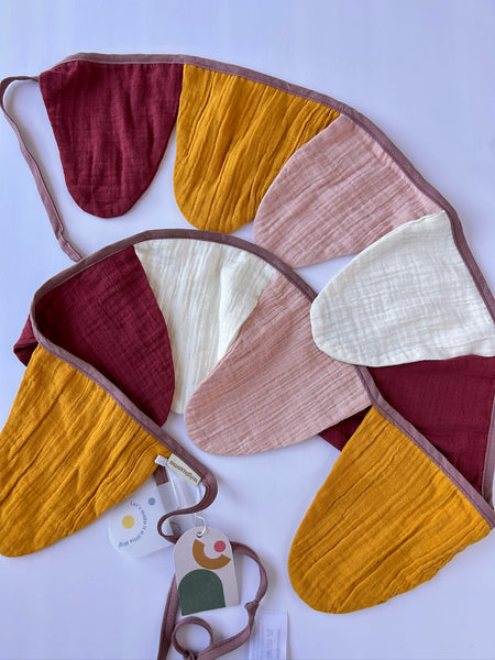 NEW Wigiwama Cotton Muslin Bunting Garland