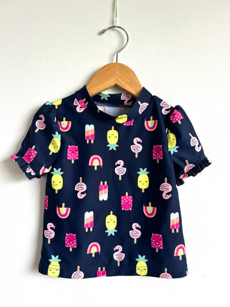 Carter's Simple Joys Short Sleeve Rashguard Top • 3 years