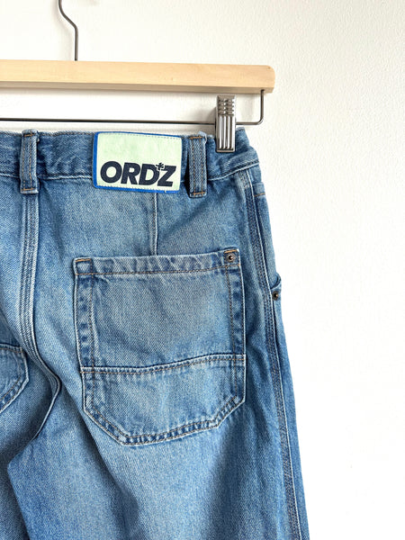 Zara Wide Leg Denim Pants • 9-10 years