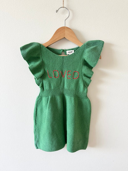 Oeuf Loved Cotton Knit Tank Dress • 1-2 years