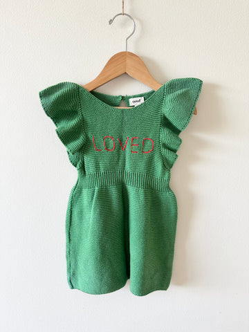 Oeuf Loved Cotton Knit Tank Dress • 1-2 years