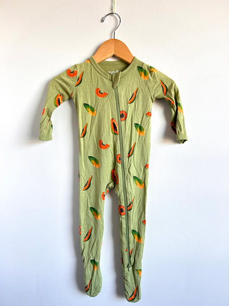 Kyte Green Papaya Bamboo Sleeper • 6-12 months