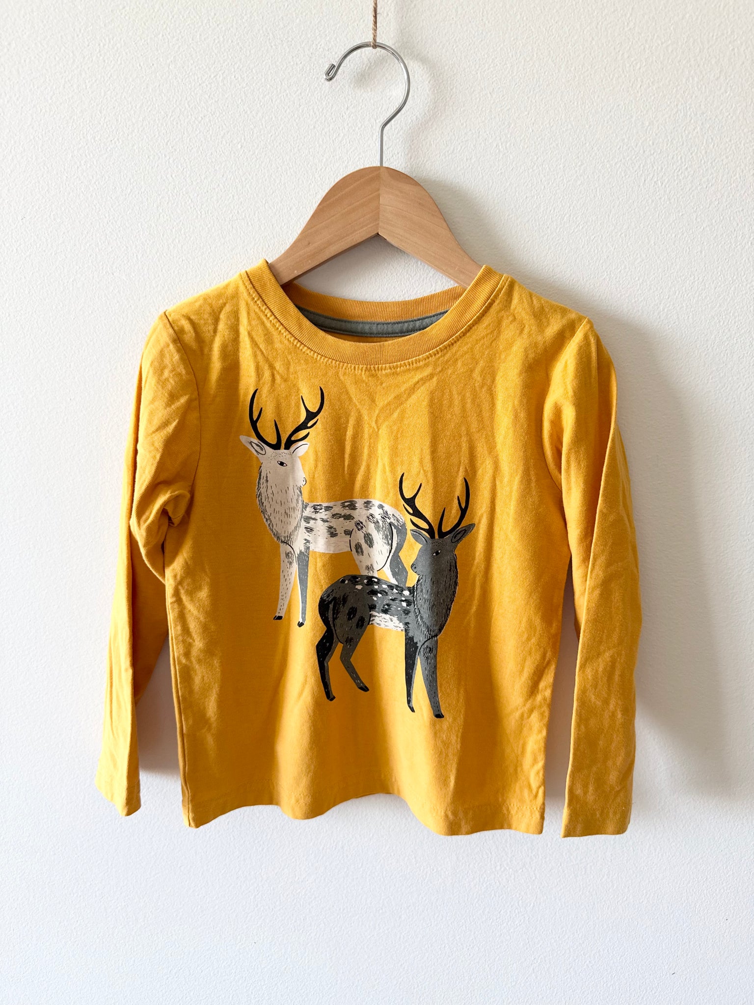 Tea Collection Yellow Long Sleeve Top • 3-4 years