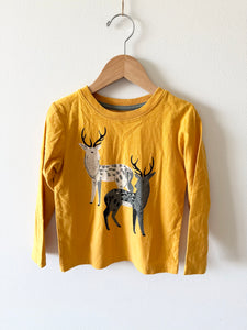 Tea Collection Yellow Long Sleeve Top • 3-4 years