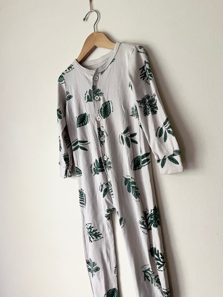 Arborist Tree Long Sleeve Romper • 2-3 years