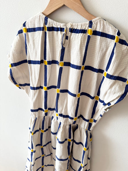 Bobo Choses Blue and White Dress • 10-12 years
