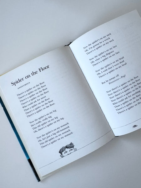Vintage Halloween Poems Hardcover Book