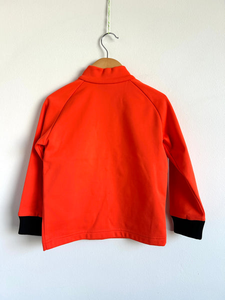 Reima Orange 1/4 Zip Sweater • 3-4 years (104)