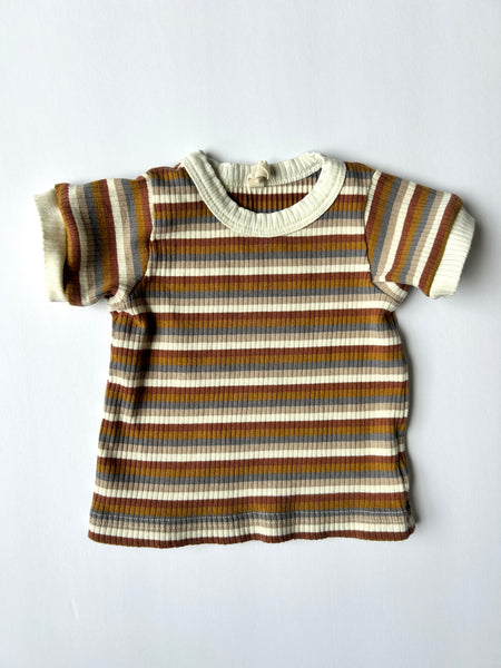 Quincy Mae Ribbed 2pc Shorty Set • 3-6 months