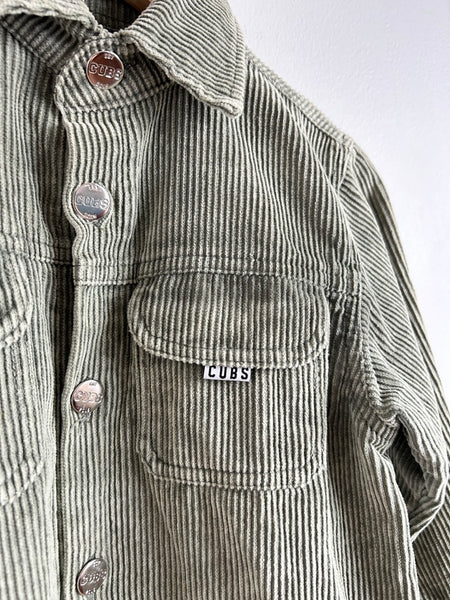 Atilla Cubs Green Coduroy Shacket with Buttons • 4 years