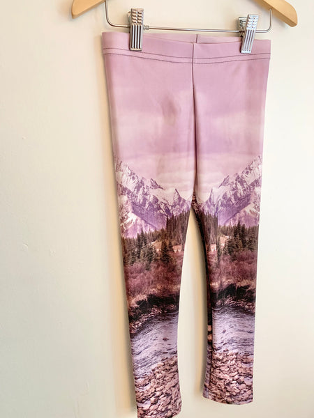 Back to Nature Landscape Leggings • 6-7 years