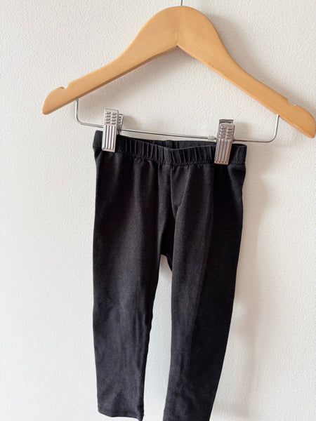 Jax and Lennon Black Leggings • 12-18 months