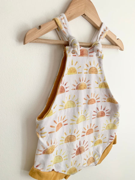 Hadley Rose Designs Yellow Sun Romper • 6-12 months