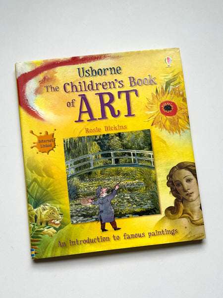 Usborne Children's Book of Art Hardcover Book