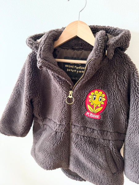 Mini Rodini Sherpa Jacket • 4-6 years