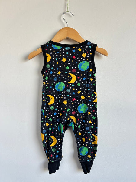 Duns Tank Space Cotton Romper • 0-6 months (62cm)