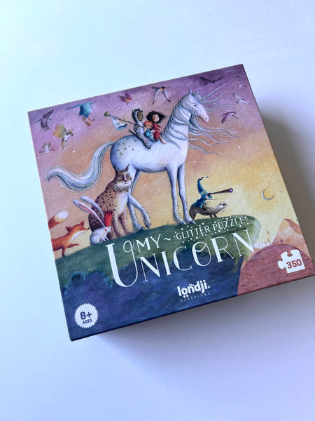 Londji Glitter Unicorn Puzzle 350pc
