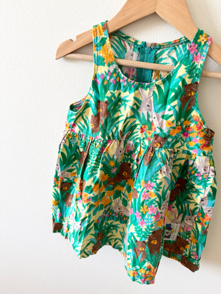 The Clown Group Kidswear Woodland Animals Tank Dress • 12-18 months