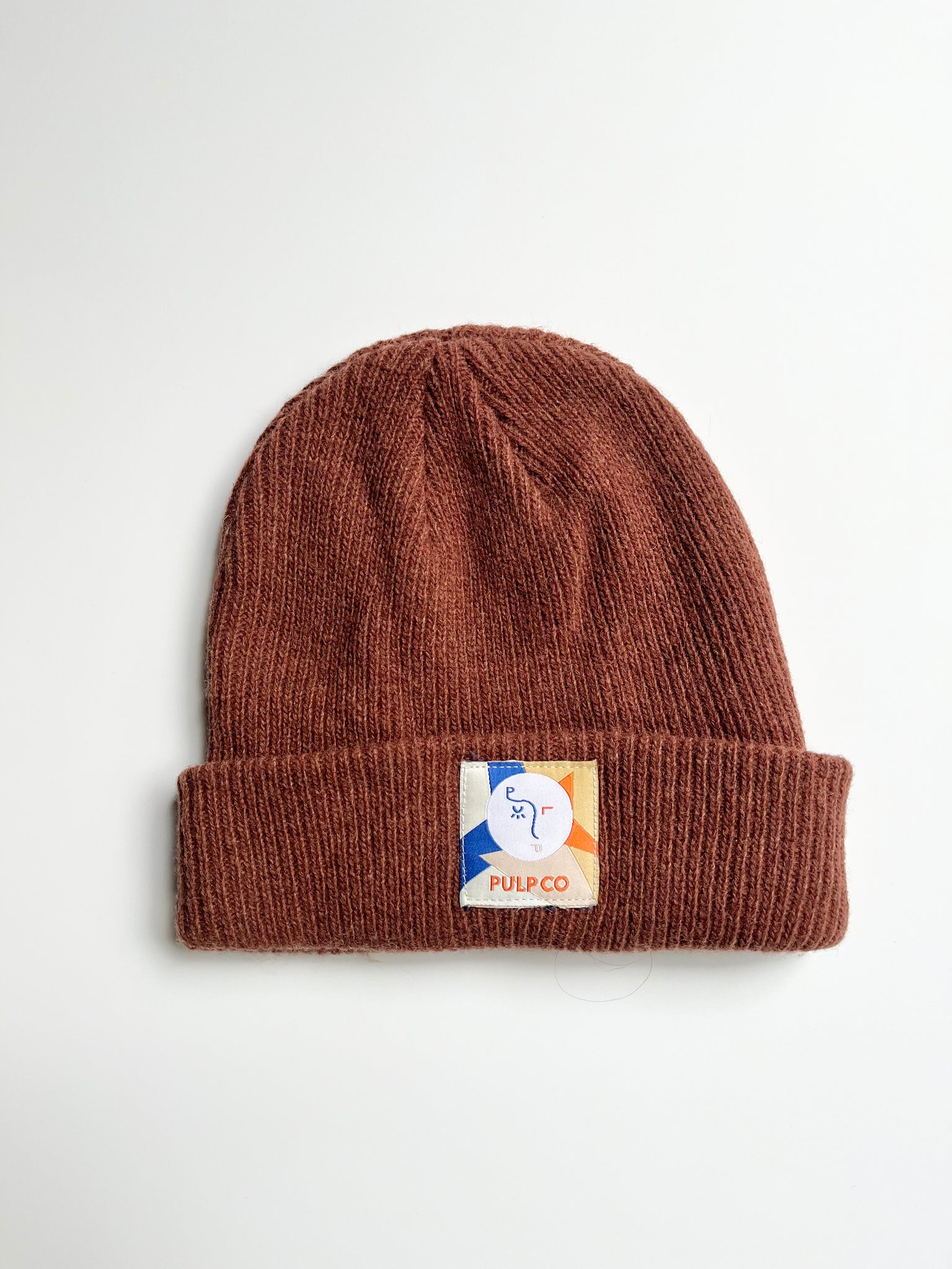 PulpCo Brown Beanie • 4-12+ years