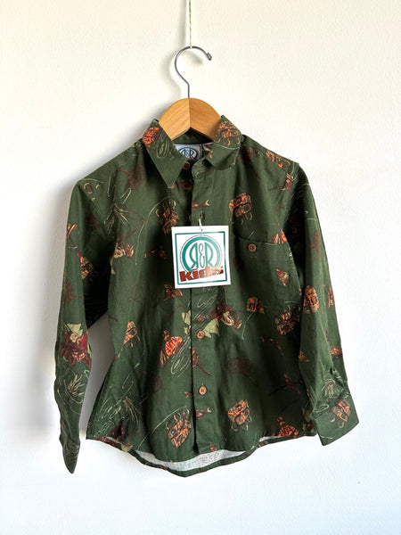 NEW Vintage R&R Button Up Camping Shirt • 5 years
