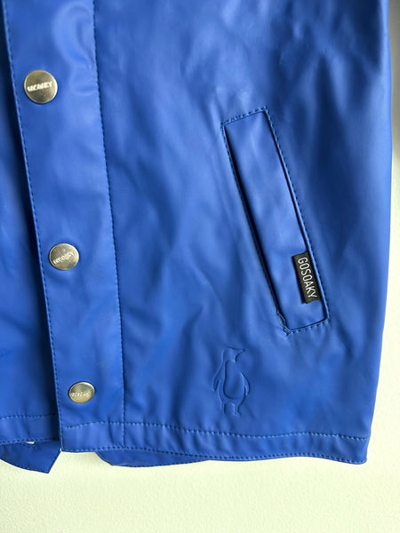 GoSoaky Blue Rainjacket • 5-6 years (110-116cm)
