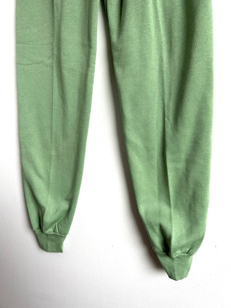 NEW Vintage TKO Green Cotton/Poly Sweatpants • 8-10 years (medium)