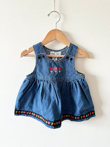 Vintage Please Mum Denim Dress • 6 months