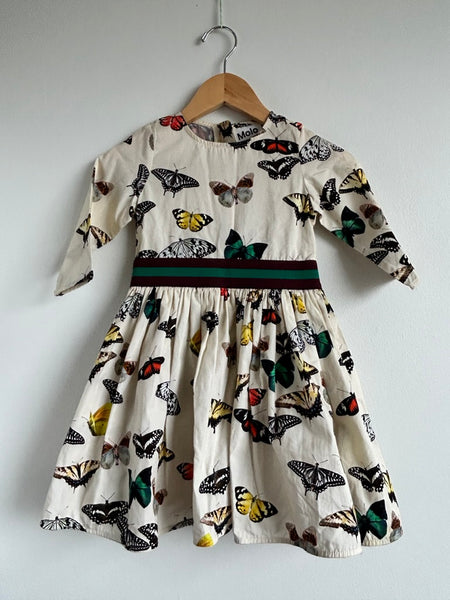 NEW Molo Butterfly Dress • 2-4 years