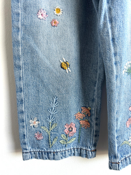 Next Garden Embroidered Denim • 5-6 years