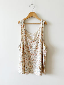 Jax and Lennon Floral Tank • Adult XL