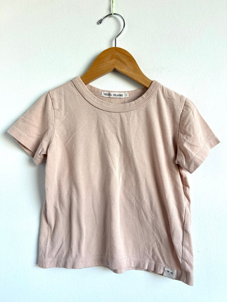 Petits Vilains Blush Tee • 2-3 years