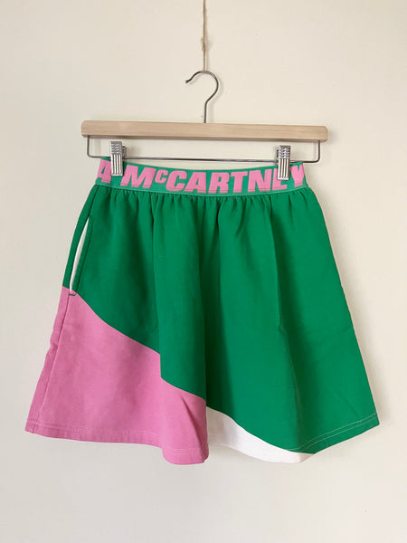 Stella McCartney Green, Pink + White Skirt • 11-12 years