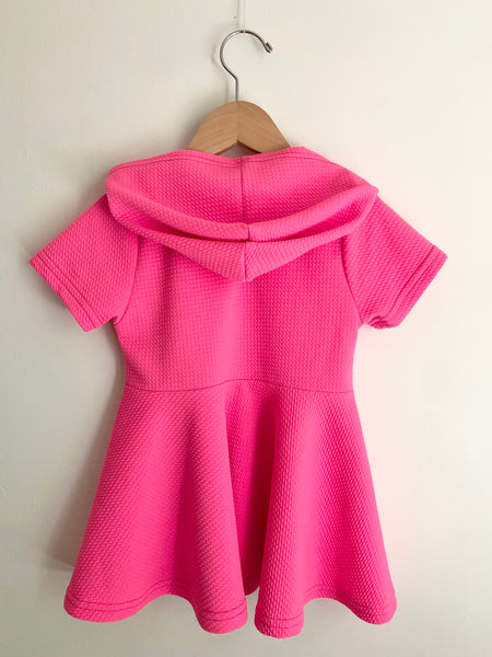 Vi and Jax Hooded Pink Tunic • 5-7 years