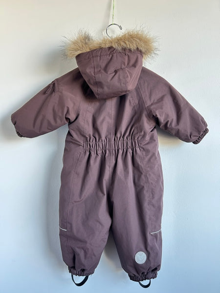 Wheat Purple Snowsuit • 9-12 months