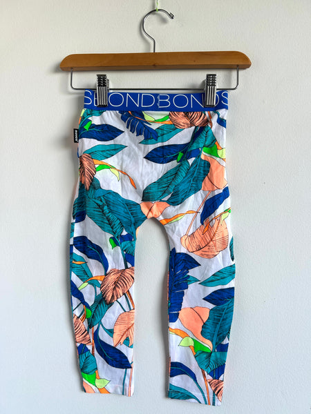 NEW Bonds Multi Coloured Leaves Pants • 18-24 months