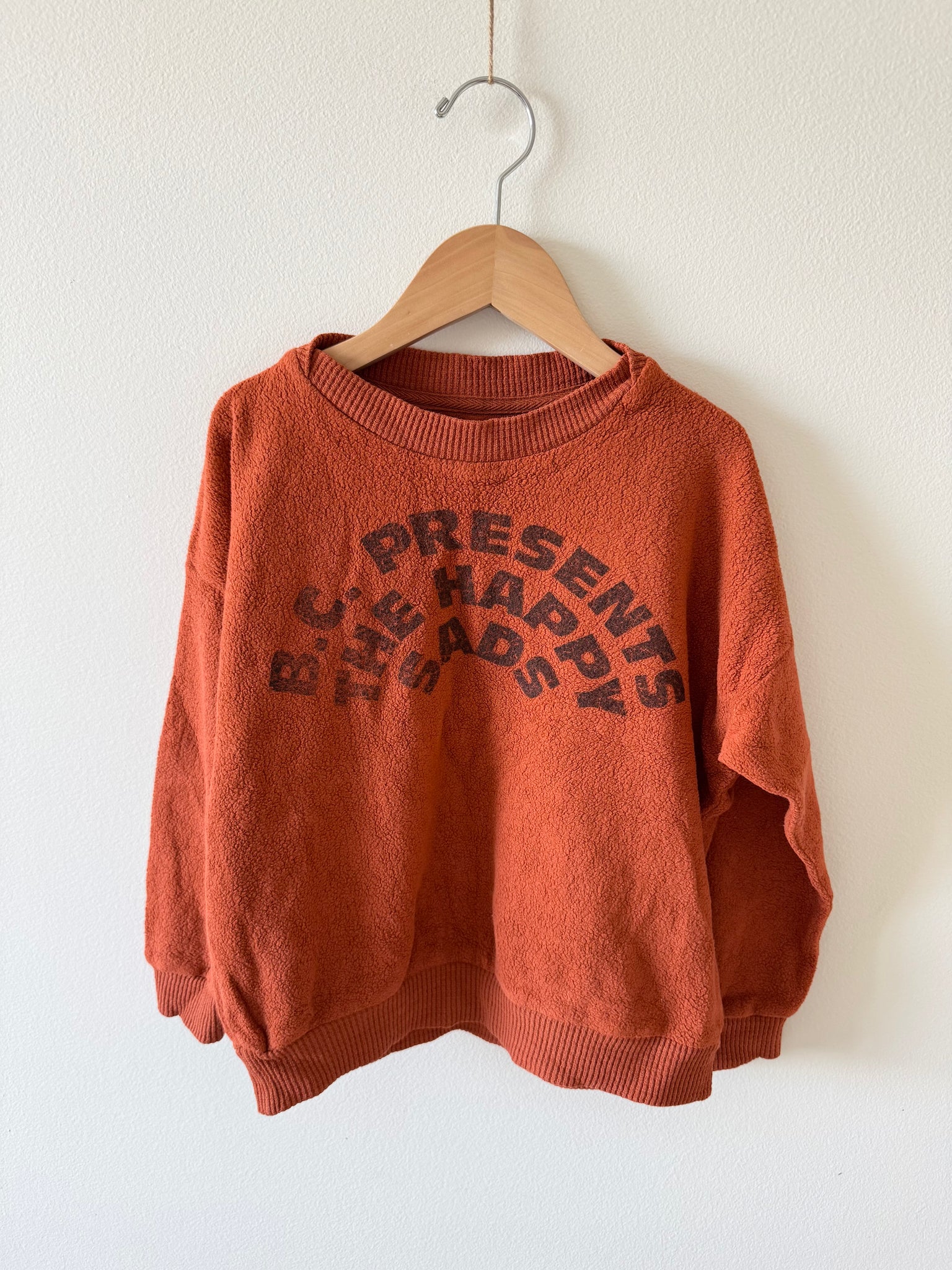 Bobo Choses Terry Happy Sads Sweatshirt • 4-6 years