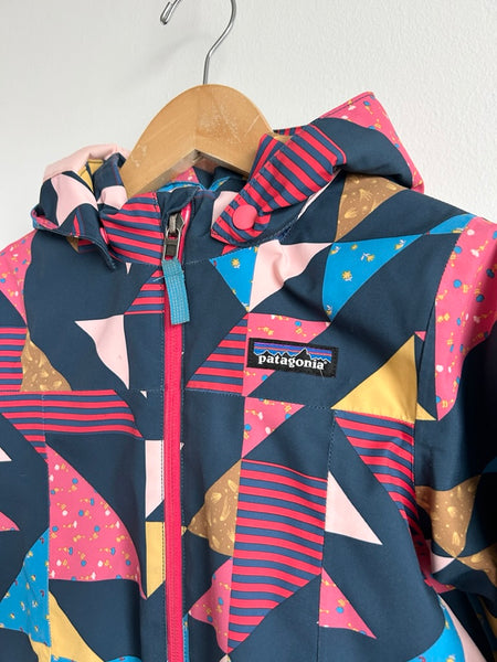 Patagonia Kids Snow Pile Quilt Print Jacket • 5 years