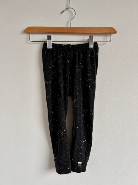 Little and Lively Black Constellation Leggings • 18-24 months