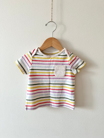 NEW Mini Boden Striped T-Shirt • 3-6 months