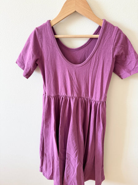 Alice and Ames Purple Short Sleeve Dress • 7-8 years