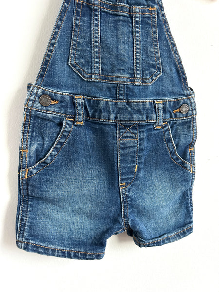 Gap Denim Shortalls • 6-12 months