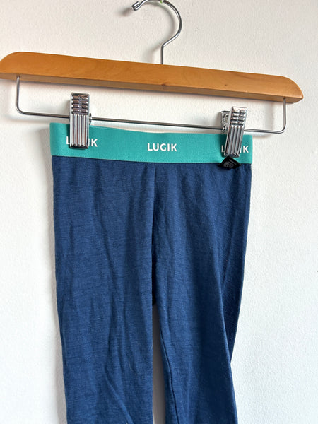 Lugik Navy and Teal Cuff Base pants • 12-18 months