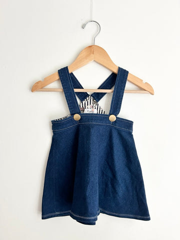 Rarity Denim Pinafore Dress • 1-3 years