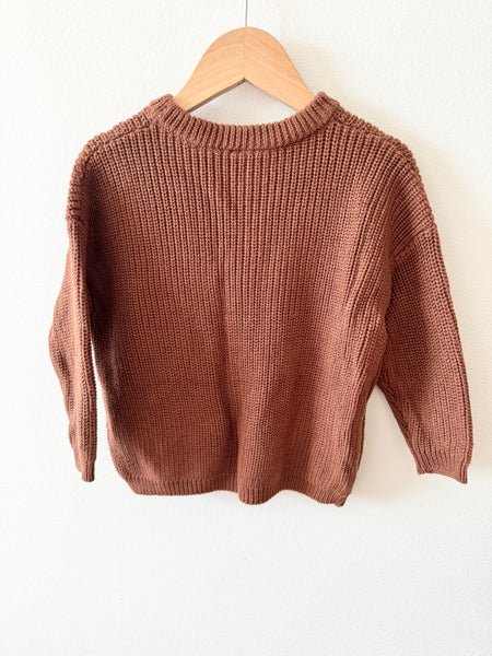 NEW Belanj Knit Brown Sweater • 1-2 years