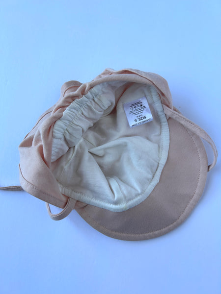 Jan and Jul Soft Baby Cotton Mullet Hat • 0-6 months (small)