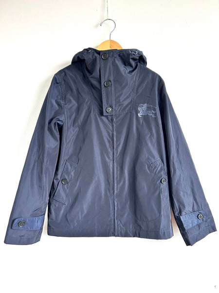 Burberry Navy Windbreaker Jacket • 7-8 years